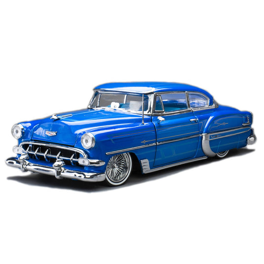 Chevroletシボレー Bel Air Hard Top Coupe Lowrider 1954 ブルー / Sun Star 1/18 ミニカー