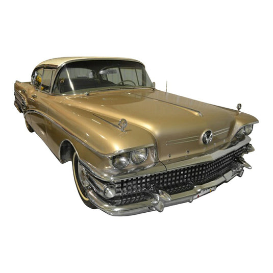 Buickビュイック Limited Riviera Coupe 1958 Glacier White / Sun Star 1/18 模型