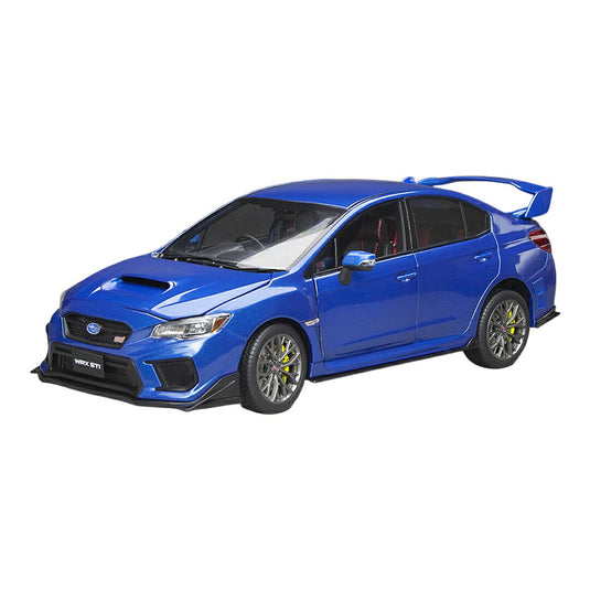 Subaruスバル WRX STI 2018 Lapis Blue Pearl / Sun Star 1/18 模型