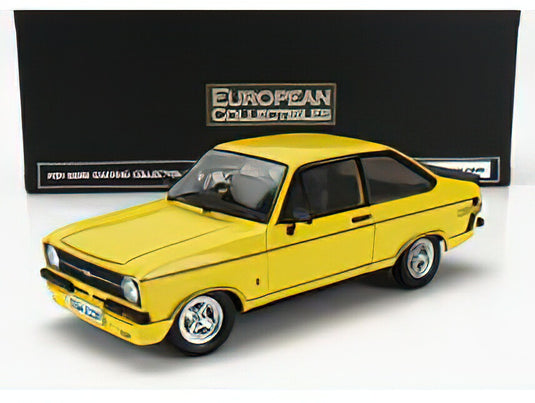 FORD ENGLAND ESCORT MKII RS MEXICO RHD 1976 YELLOW/Sun Star 1/18ミニカー