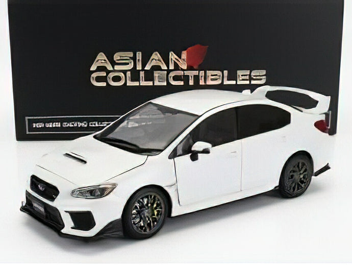 SUBARU IMPREZAインプレッサ STi (S207) CUSTOM VERSION 2018 - CRYSTAL WHITE PEARL /Sunsar 1/18ミニカー