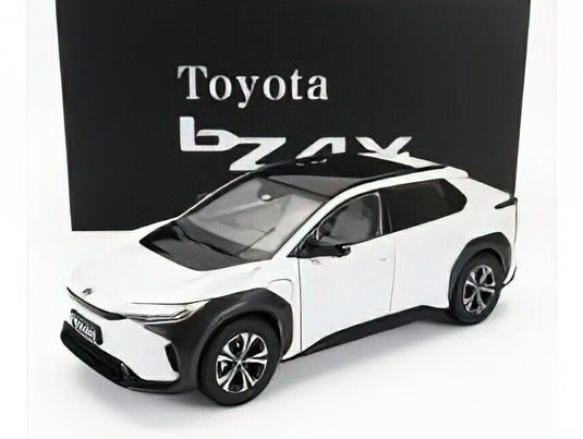 TOYOTA - BZ4X 2022 - WIND CHILL PEARL /Sunsar 1/18ミニカー