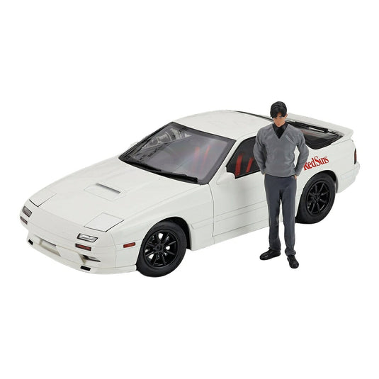 Mazdaマツダ RX-7 高橋涼介フィギュア付き ホワイト TVシリーズ / Sun Star 1/18 ミニカー