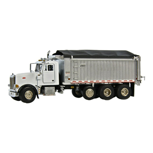 ピータービルト 357 イースト ダンプボックス ホワイト 500台限定 / SWORD 1/50 ミニカー トラック模型