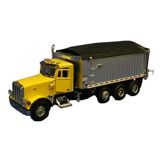 ピータービルト 357 イースト ダンプ イエロー 500台限定 / SWORD 1/50 ミニカー トラック模型