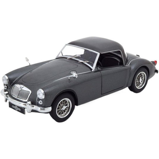 MGエムジー A MKI A1500 Hardtopハードトップ 1957 グレーメタリック / TRIPLE9 1/18 ミニカー