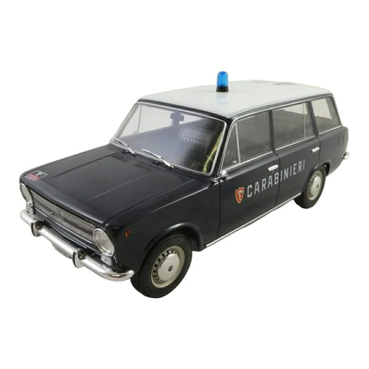 Fiatフィアット 124 ファミリアーレ カラビニエリ 警察車両 ブラック / TRIPLE9 1/18 ミニカー