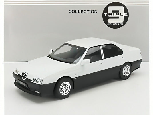 ALFA ROMEO 164 Q4 1994 ブラックインテリア ホワイト/ TRIPLE9 1/18 ミニカー