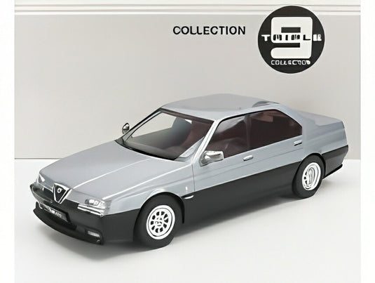ALFA ROMEO 164 Q4 1994 ダークレッドインテリア シルバーグレー/ TRIPLE9 1/18 ミニカー