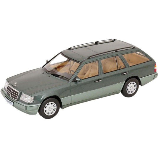 Mercedesメルセデス E-Klasse Eクラス S214 Estateエステート 1995 ダークグリーンメタリック / TRIPLE9 1/18 ミニカー