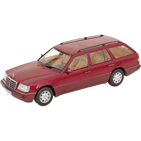 Mercedesメルセデス E-Klasse Eクラス S214 Estateエステート 1995 レッドメタリック / TRIPLE9 1/18 ミニカー