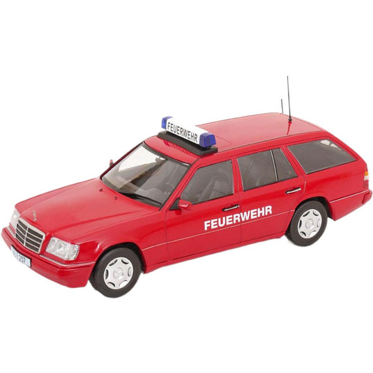 Mercedesメルセデス E-Klasse Eクラス S214 1995 fire engine消防車 / TRIPLE9 1/18 ミニカー