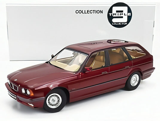 【予約】BMW 5シリーズ ツーリング E34 1996 レッドメタリック/ TRIPLE9 1/18 ミニカー