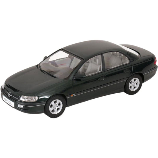 Opelオペル Omegaオメガ B Saloonサルーン 1996 ダークグリーンメタリック / TRIPLE9 1/18 ミニカー