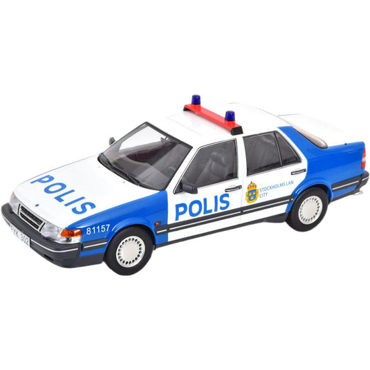 Saabサーブ 9000 CD Polisポリス Stockholmストックホルム 1990 / TRIPLE9 1/18 ミニカー