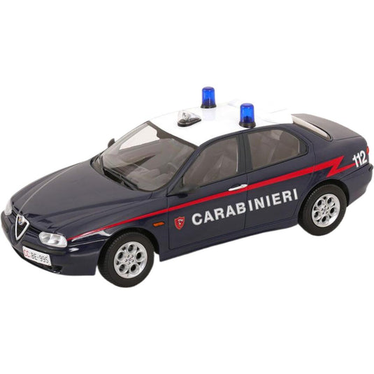 Alfa Romeoアルファロメオ 156 1998 Carabinieriカラビニエリ / TRIPLE9 1/18 ミニカー