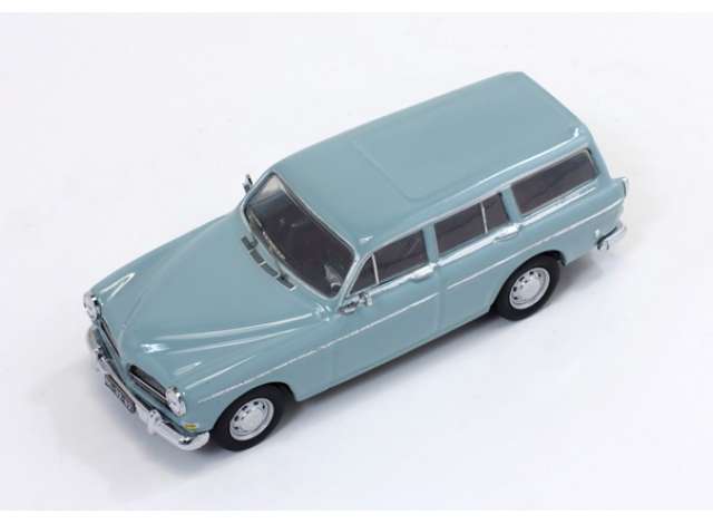 1966 Volvo 220 アマゾン ブルーグレー ブラウンベージュ内装/TRIPLE9 1/43ミニカー 1008台限定