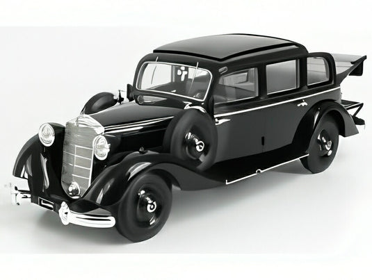 【予約】MERCEDES BENZ 260D プルマン ランドーレット セミコンバーチブル オープン 1936 ブラック/ TRIPLE9 1/18 240台限定ミニカー