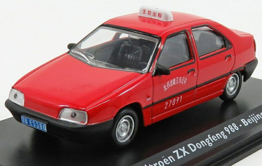 CITROENシトロエン ZX タクシー 北京 2000 レッド TAXI-COLLECTION-CENTAURIA / EDICOLA 1/43 ミニカー