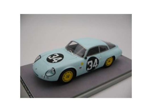 1963 Alfa Romeo SZ Coda Tronca #34 24h Le Mans, light blue/Tecnomodel 1/18ミニカー