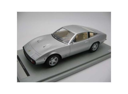 1971 Ferrari 365 GTC/4 Metallic, silver/Tecnomodel 1/18ミニカー