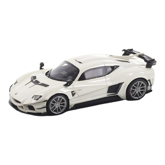 Mazzanti Evantra 1000 Cavalli パールホワイト / Tecnomodel 1/43 ミニカー