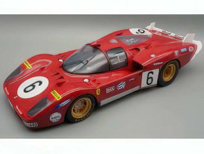 【予約】2025年発売予定FERRARI - 512S 5.0L V12 TEAM SEFAC SPA FERRARI N 6 24h LE MANS 1970 IGNAZIO GIUNTI - NINO VACCARELLA  RED/Tecno 1/12ミニカー