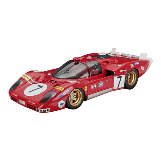 Ferrariフェラーリ 512S #7 24時間ルマン 1970 Derek Bell Ronnie Peterson 43台限定 / Tecno 1/12 ミニカー