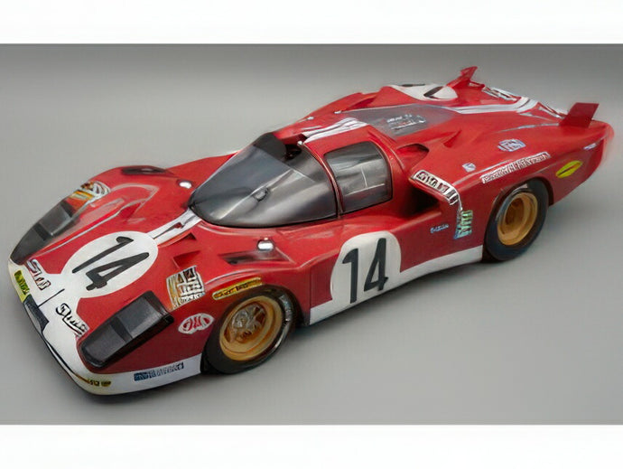 【予約】2025年発売予定FERRARI - 512S 5.0L V12 TEAM SCUDERIA FILIPINETTI N 14 24h LE MANS 1970 JO BONNIER - REINE WISSEL  RED/Tecno 1/12ミニカー