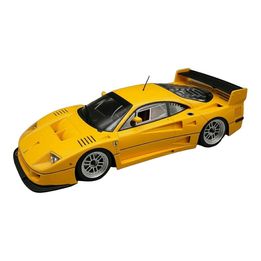 【予約】2027年発売予定 Ferrariフェラーリ F40 LM プレスバージョン 1996 エンケイシルバーホイール ジャッロモデナ イエロー 限定生産 / Tecno 1/12 ミニカー