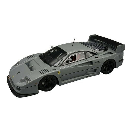 【予約】2027年発売予定 Ferrariフェラーリ F40 LM プレスバージョン 1996 グリージョメディオ グレー ブラックホイール 限定版 / Tecno 1/12 ミニカー
