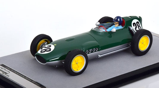 Lotus 16 GPイギリス Hill 1959 ドライバーフィギュア付き 限定70個/ Tecnomodel 1/18 ミニカー