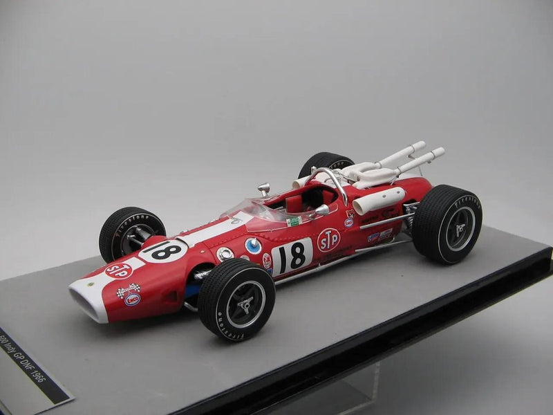 ギャラリービューアに画像をロードする, LOTUS 38  Indianapolis Race 1966 (A. Unser)/TECNOMODEL MYTHOS 1/18ミニカー
