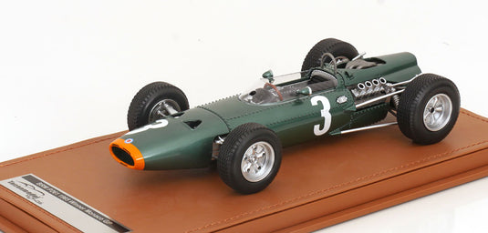 BRM F1 P261 N3 1965年 モナコGP 優勝 G.ヒル グリーンメタリック/ TECNOMODEL 1/18 70台限定ミニカー