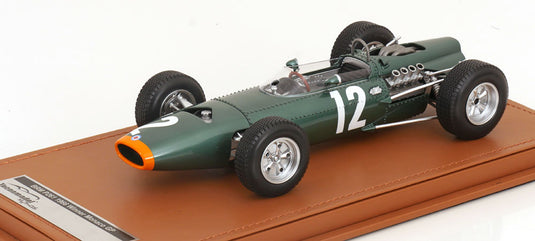 BRM F1 P261 12号車 3位 モナコGP 1965 Jackie Stewart グリーンメタリック/ TECNOMODEL 1/18 85台限定ミニカー