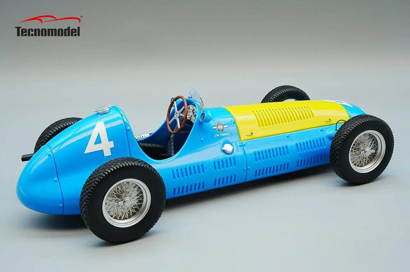 ギャラリービューアに画像をロードする, MASERATI F1 4 CLT  Winner Pau GP 1949 (J-M. Fangio)/TECNOMODEL MYTHOS 1/18ミニカー
