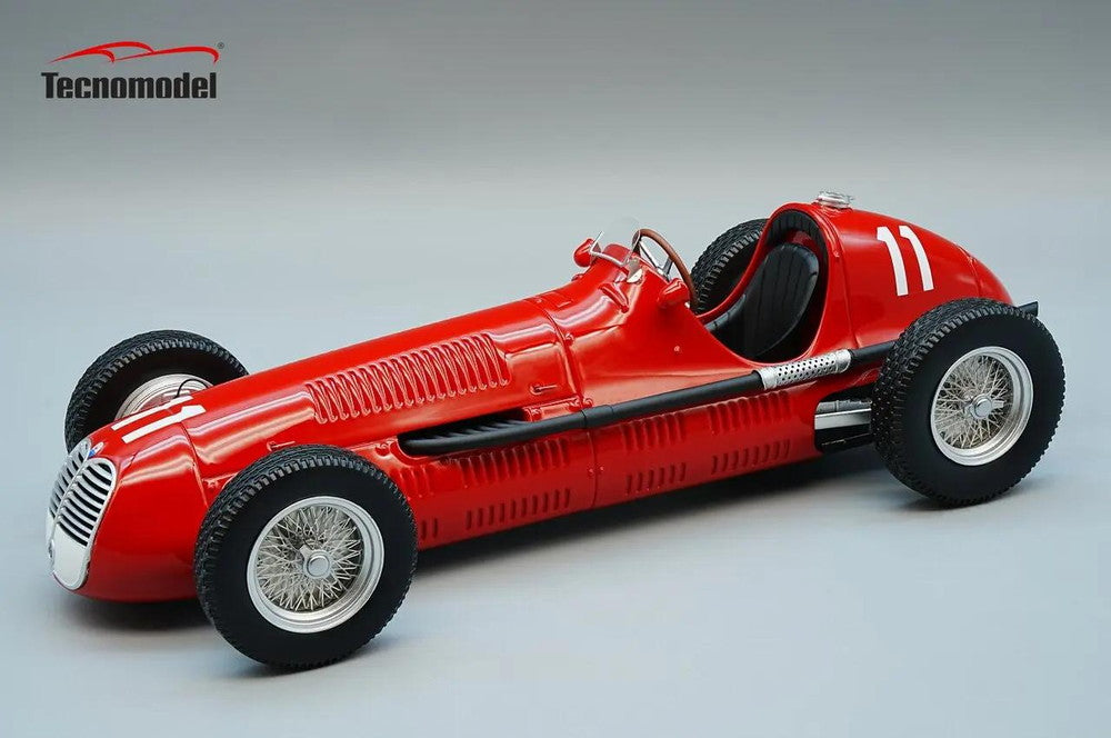 TECNOMODEL MYTHOS 1/18 - MASERATI F1 4 CLT - BRITISH GP 1948 (A. ASCARI) TM18181 750122070329 TECNOMODEL MYTHOS 1/18 - MASERATI F1 4 CLT - BRITISH GP 1948 (A. ASCARI) TM18181 750122070329