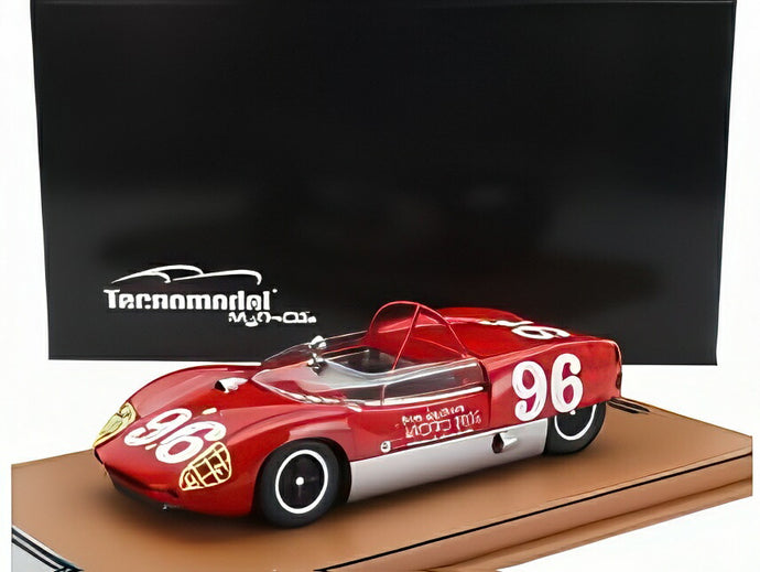 LOTUS 19 #96 デイトナ3時間 優勝 1962 ダンガーニー レッド/シルバー/ Tecno 1/18 100台限定ミニカー