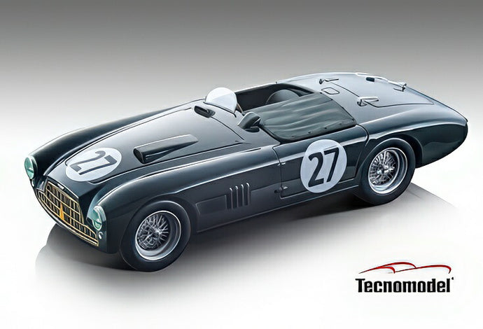 Aston Martin DB3S ブリティッシュエンパイアトロフィー マン島 1953 27 Geoff Duke/ Tecno 1/18