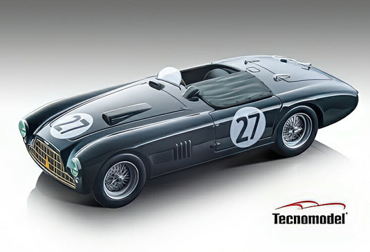 Aston Martin DB3S ブリティッシュエンパイアトロフィー マン島 1953 27 Geoff Duke/ Tecno 1/18