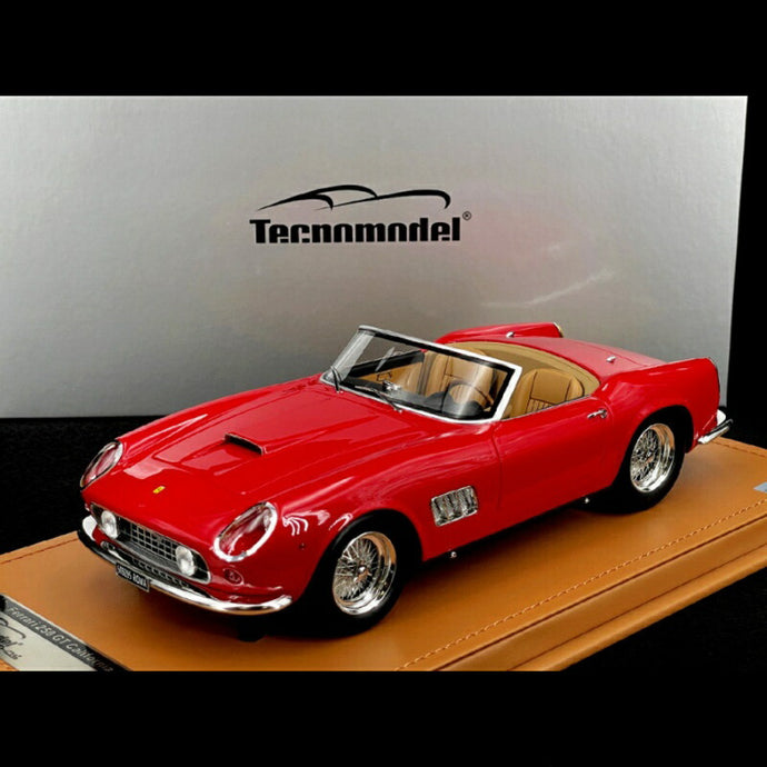 Ferrari 250 GT SWB カリフォルニアスパイダー 1960 レッド/ Tecno 1/18 ミニカー