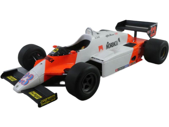 Alfa Romeo 183T 1983年 F1 モナコGP #23 M.バルディ/ Tecno 1/18 ミニカー