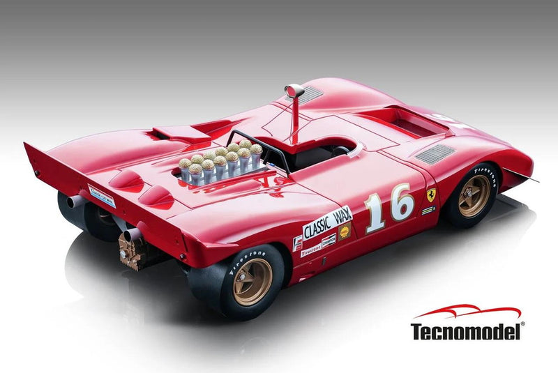 ギャラリービューアに画像をロードする, FERRARI 612  3rd Can-Am Mid-Ohio 1969/TECNOMODEL MYTHOS 1/18ミニカー
