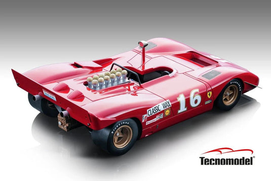 FERRARI 612  3rd Can-Am Mid-Ohio 1969/TECNOMODEL MYTHOS 1/18ミニカー