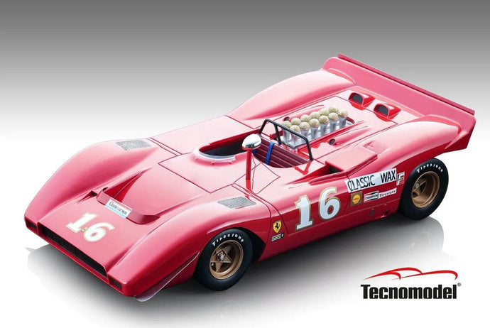 FERRARI 612  3rd Can-Am Mid-Ohio 1969/TECNOMODEL MYTHOS 1/18ミニカー