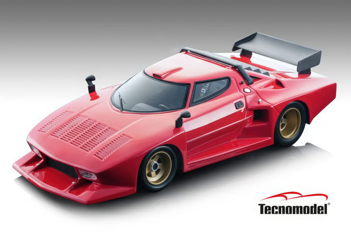 LANCIA - STRATOS TURBO Gr.5 PRESS VERSION 1976 - LANCIA ORANGE/Tecno 1/18ミニカー 35台限定