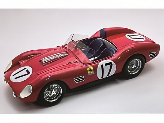 【予約】2025年発売予定FERRARI 250TR テスタロッサ スパイダー TEAM NART #17 セブリング12時間 3位 1961 Rodriguez/Rodriguez レッド/ Tecno 1/18 ミニカー