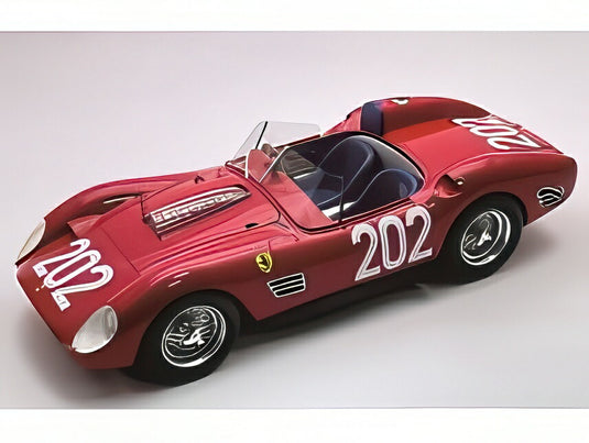 【予約】2025年発売予定FERRARI 250TR テスタロッサ スパイダー #202 タルガフローリオ 1960 Allison/Ginther/Cabianca レッド/ Tecno 1/18 ミニカー