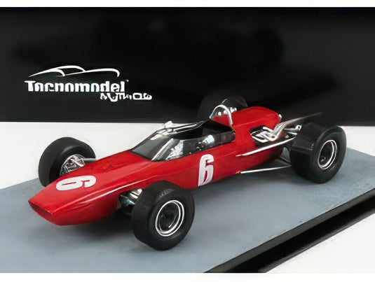 McLAREN F2 M4A N 6 NURBURGRING GP 1967 BRUCE McLAREN RED/TECNOMODEL 1/18ミニカー