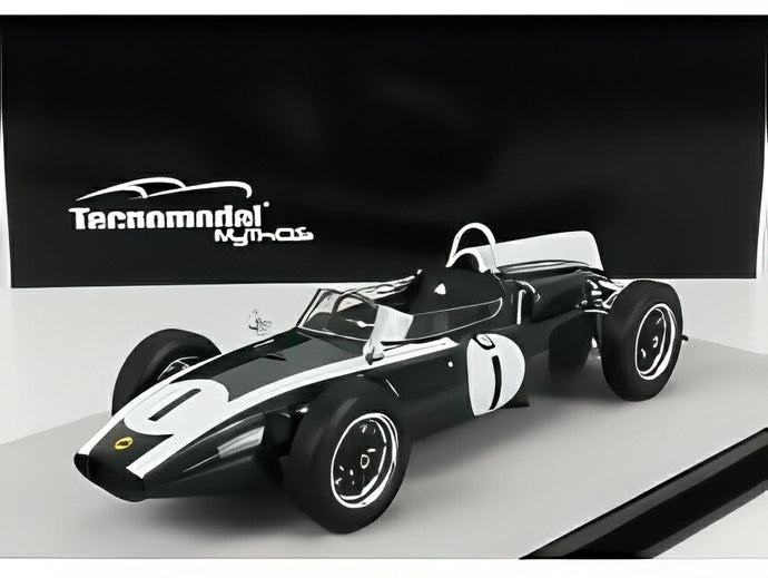 クーパー F1 T53 N 1 イギリス シルバーストーン GP 世界チャンピオン 1960 ジャック ブラバム グリーン/ TECNOMODEL 1/18 175台限定 F1ミニカー